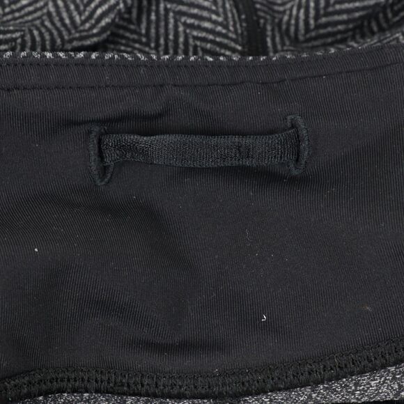 Lululemon Pace Rival Crop Leggings Women's Size 8 Gray Mid Rise Pocketed - Picture 5 of 7